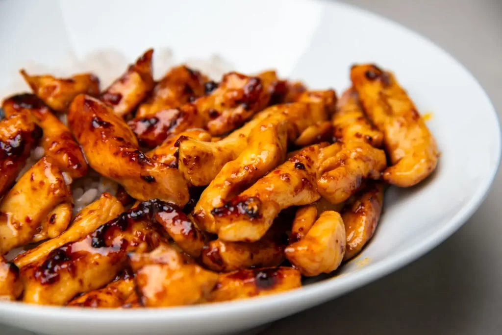 tatlı acı soslu tavuk