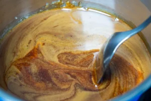 salted caramel latte
