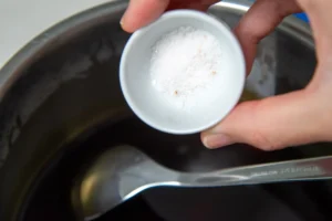 salted caramel latte