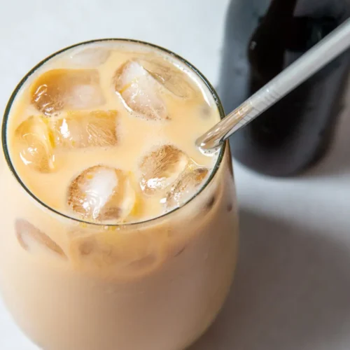 salted caramel latte