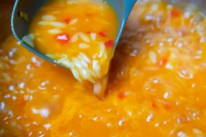 Sebzeli arpa şehriye çorbası