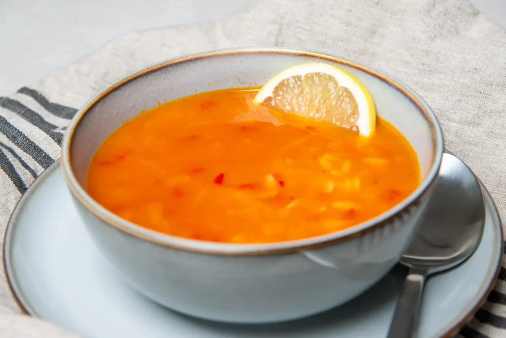 Sebzeli arpa şehriye çorbası