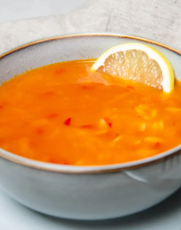 Sebzeli arpa şehriye çorbası