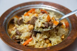 Özbek pilavı