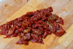 Yeşil zeytin mezesi